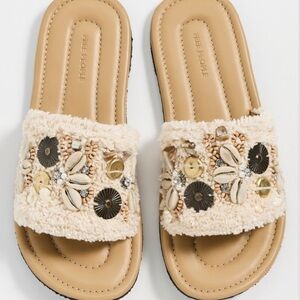 Free People Shipwrecked Slide Sandal - Cream